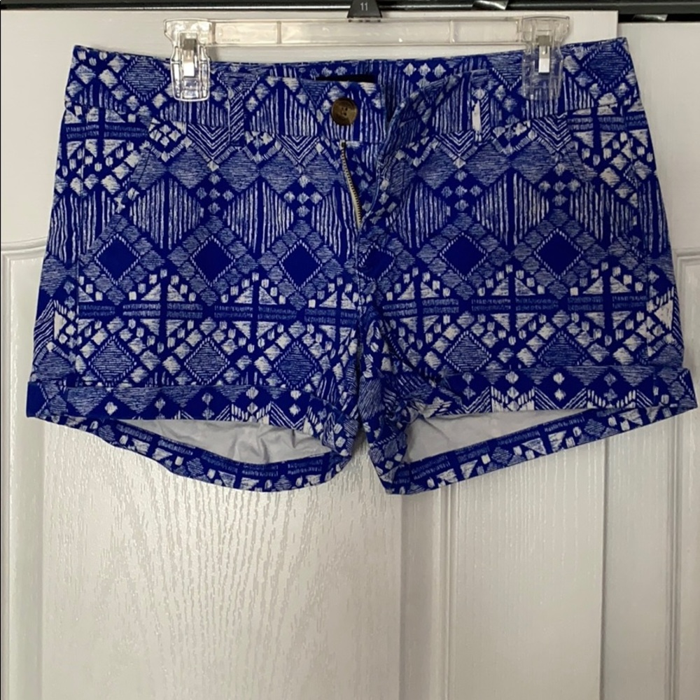 American Eagle Aztec midi shorts